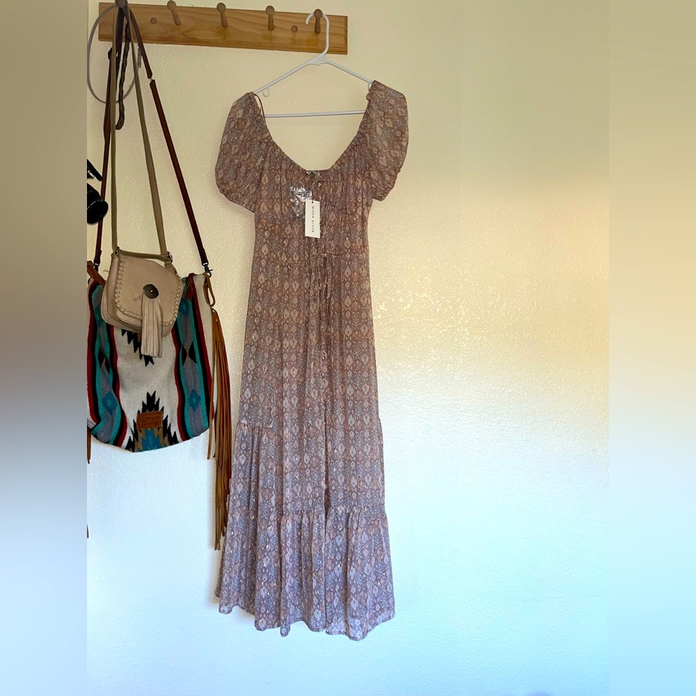 Moon River Chiffon dress